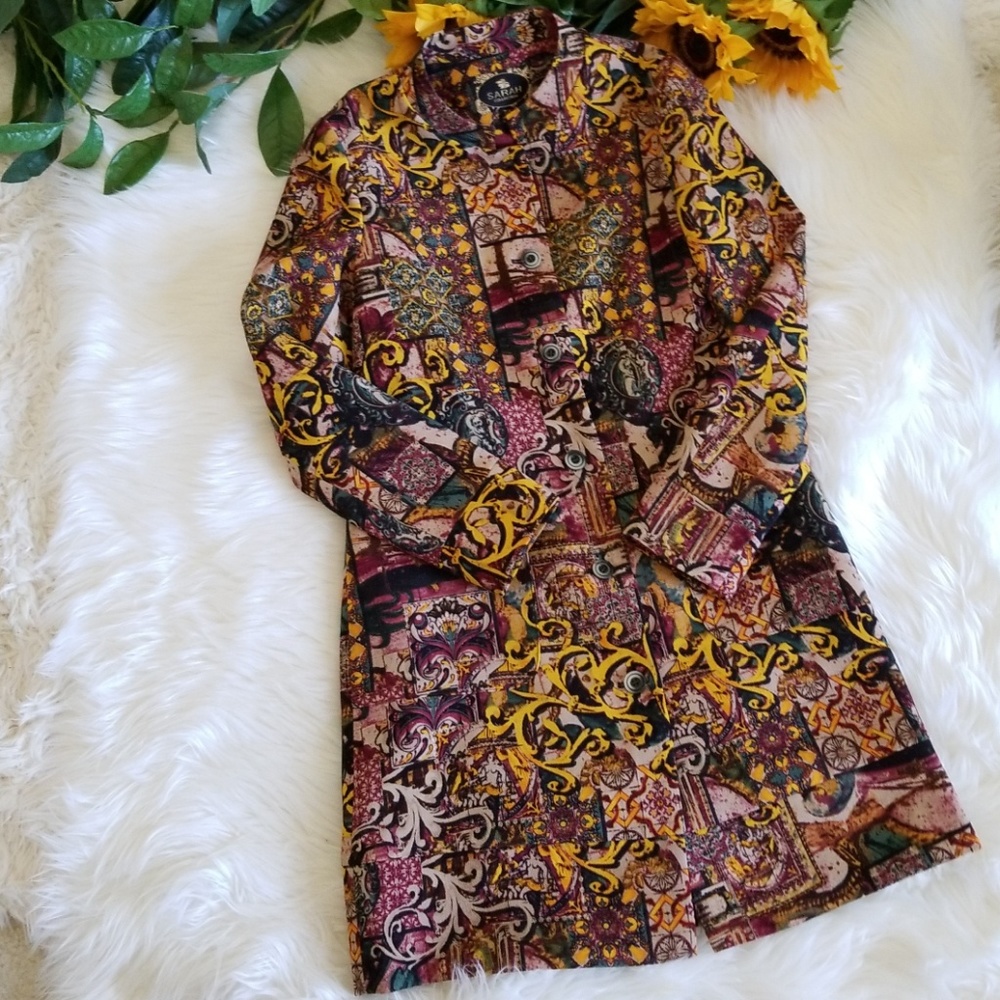 NWOT Sarah Collection Long Jacket